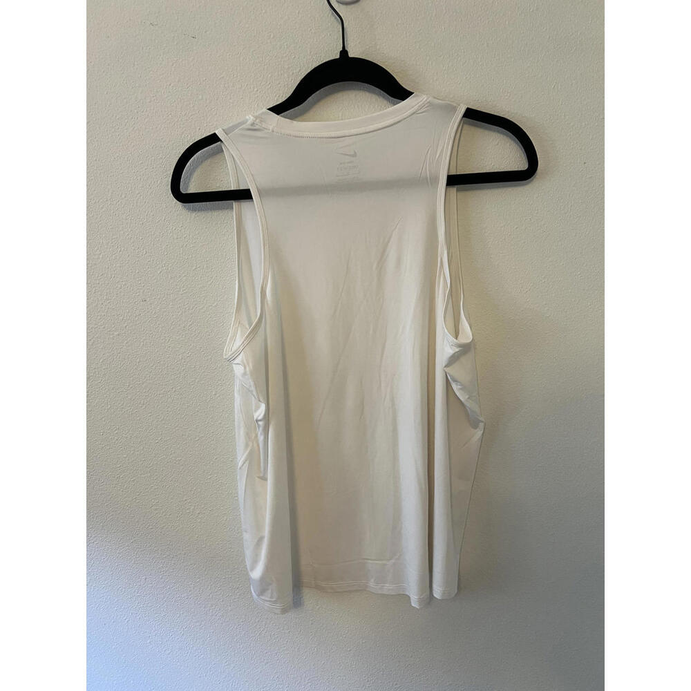 Nike Women's Dri-Fit Training Tank White - L - Picture 3 of 3